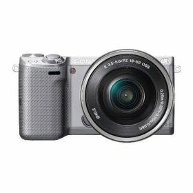 【中古】【1年保証】【美品】SONY NEX-5T パワーズームレンズキット (PZ 16-50mm) シルバー [NEX-5TL]