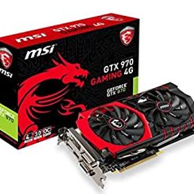 【未使用】【中古】 MSI GeForce GTX 970 ビデオカード GTX970 GAMING 4G