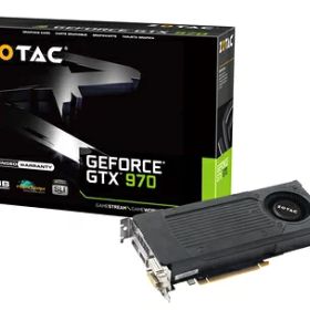 【中古】 ZOTAC GeForce GTX 970 BLOW グラフィックスボード VD5517 ZTGTX97-4GD5BLW01