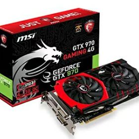 【中古】 MSI GeForce GTX 970 ビデオカード GTX970 GAMING 4G