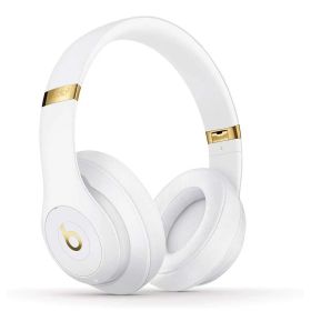 Beats Studio3 Wireless ワイヤレスノイズキャンセリングヘッドホン -Apple W1ヘッドフォンチップ、Class 1 Bluetooth、アクティブノイズキャンセリング機能、最長22時間の再生時間 - ホワイト 日本正規代理店品