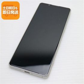 新品同様 Xperia 5 IV SO-54C ホワイト スマホ 中古あすつく 土日祝発送 即日発送