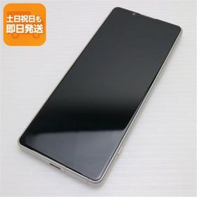 新品同様 Xperia 5 IV SO-54C ホワイト スマホ 中古あすつく 土日祝発送 即日発送