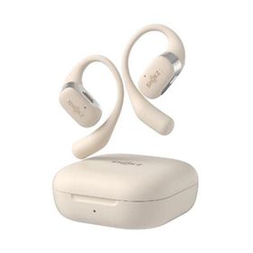 ショックス ワイヤレス イヤホン 左右分離 IP54 最大7時間 USB-C OpenFit SKZ-EP-000021 ベージュ系