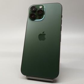 Apple iPhone13 Pro Max 256GB Alpine Green A2641 NNCV3J/A バッテリ100% ■SIMフリー★Joshin9862【1円開始・送料無料】