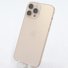 [中古]SIMフリー Apple iPhone13 Pro Max 256GB Gold A2641 MLJA3J/A