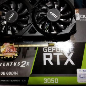 GeForce RTX 3050 VENTUS 2X E 6G OC
