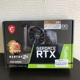 MSI GeForce RTX 3050 グラフィックスカード - 6GB
