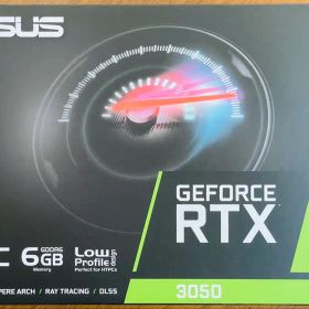 【新品未開封】ASUS GeForce RTX 3050 6GB ロープロ対応