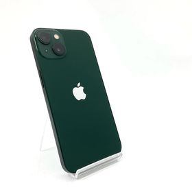 アップル(Apple)の【全額返金保証】【最速発送】Apple iPhone iPhone 13 128GB グリーン au 動作確認済(スマートフォン本体)