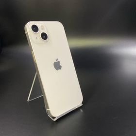 アップル(Apple)の【全額返金保証】【最速発送】Apple iPhone iPhone 13 128GB スターライト SIMフリー 動作確認済(スマートフォン本体)