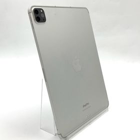 アップル(Apple)の【全額返金保証】【最速発送】Apple iPad Pro 11インチ 第4世代 1TB シルバー WiFi+Cellular au SIMフリー 動作確認済(タブレット)
