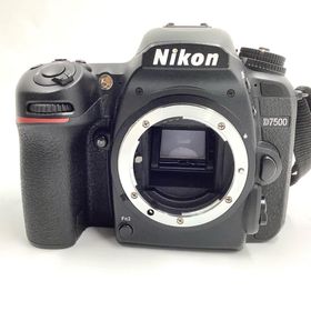 ニコン(Nikon)の【全額返金保証】【最速発送】Nikon デジタル一眼 D7500 ボディ ブラック 美品 動作確認済(デジタル一眼)