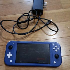 Nintendo Switch Lite 本体 青 充電器付き