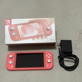 Nintendo Switch Lite コーラル ピンク 本体 箱 充電器