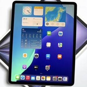 (使用回数少) Apple iPad Air 13インチ (M2) (2024年春モデル) スペースグレイ 128GB 3M682J/A Wi-Fiモデル iOS18.3.2 (充放電回数7回)