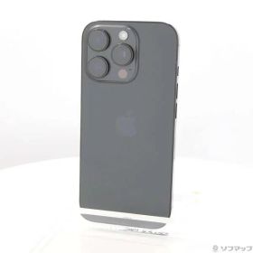 〔中古品〕 iPhone16 Pro 256GB ブラックチタニウム MYN03J／A SIMフリー【276】