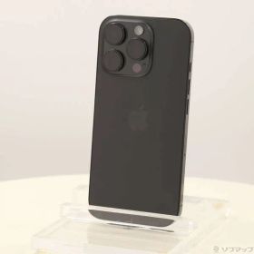 〔中古品〕 iPhone16 Pro 256GB ブラックチタニウム MYN03J／A SIMフリー【377】