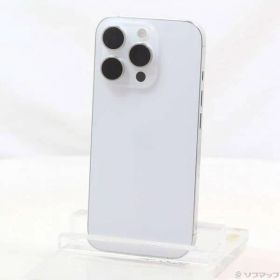 〔中古品〕 iPhone16 Pro 256GB ホワイトチタニウム MYN13J／A SIMフリー【262】