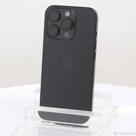 〔中古品〕 iPhone16 Pro 256GB ブラックチタニウム MYN03J／A SIMフリー【258】