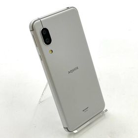 SHARP AQUOS sense3 ホワイト au SHV45 白ロム 美品 動作確認済【全額返金保証】【最速発送】