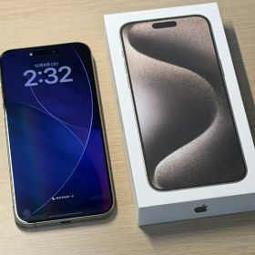 Apple iPhone 15 Pro Max ナチュラルチタニウム 1TB