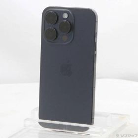 〔中古品〕 iPhone15 Pro 128GB ブルーチタニウム MTUA3J／A SIMフリー【269】