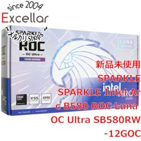 [bn:1] 【新品訳あり(箱きず・やぶれ)】 SPARKLE SPARKLE Intel Arc B580 ROC Luna OC Ultra SB580RW-12GOC PCIExp 12GB