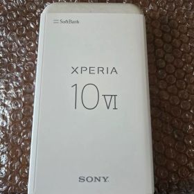 新品未使用 Xperia 10 VI A402SO ブルー SoftBank