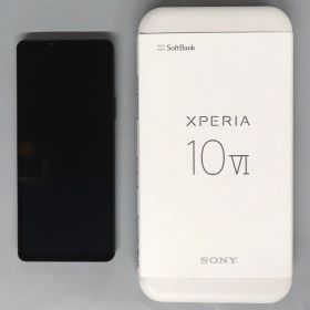 【中古】携帯電話 スマートフォン Xperia 10 VI (SoftBank/ブラック) [SOSBA3]