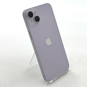 iPhone 14 Plus 128GB パープル SIMフリー 白ロム 動作確認済 84%【全額返金保証】【最速発送】