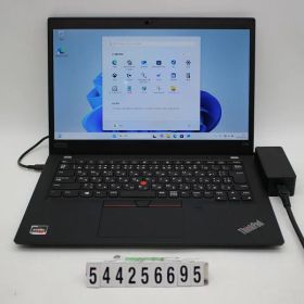 Lenovo ThinkPad X395 Ryzen 5 PRO 3500U 2.1GHz/8GB/256GB(SSD)/13.3W/FHD(1920x1080)/Win11【中古】【20250703】