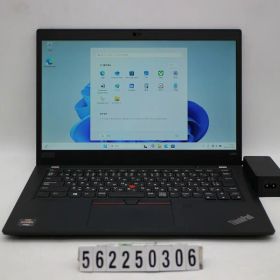 Lenovo ThinkPad X395 Ryzen 5 Pro 3500U 2.1GHz/8GB/256GB(SSD)/13.3W/FHD(1920x1080)/Win11【中古】【20251118】