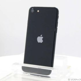 〔中古品〕 iPhone SE 第3世代 64GB ミッドナイト MMYC3J／A SIMフリー【297】