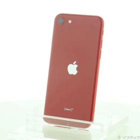 〔中古品〕 iPhone SE 第3世代 64GB プロダクトレッド MMYE3J／A SIMフリー【276】