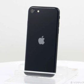 〔中古品〕 iPhone SE 第3世代 64GB ミッドナイト MMYC3J／A SIMフリー【196】