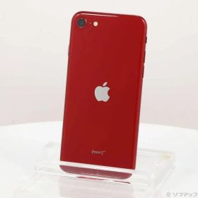 〔中古品〕 iPhone SE 第3世代 64GB プロダクトレッド MMYE3J／A SIMフリー【348】