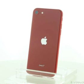 〔中古品〕 iPhone SE 第3世代 64GB プロダクトレッド MMYE3J／A SIMフリー【305】