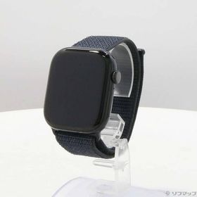 〔中古〕Apple(アップル) 〔展示品〕 Apple Watch Series 10 GPS 46mm ジェットブラックアルミニウムケース インクスポーツループ〔348-ud〕