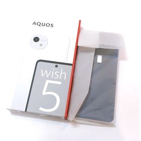 アクオス(AQUOS)の【3274】アクオス wish5 SH-52F 64GB ユキ SIMフリー(スマートフォン本体)