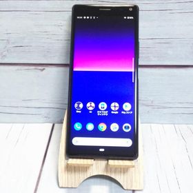 au Xperia8 SOV42 ブラック 本体 白ロム SIMロック解除済み SIMフリー 308645