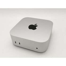 【中古】Apple Mac mini M4(CPU:10C/GPU:10C) 16GB/256GB シルバー MU9D3J/A (M4・2024)【秋葉2号】保証期間１ヶ月【ランクA】