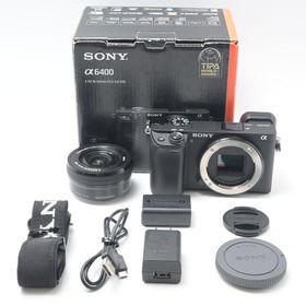 ソニー SONY α6400 パワーズームレンズキット ILCE-6400L B