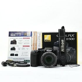＜良品＞ Nikon COOLPIX B500｜元箱付き｜液晶コーティング剥がれあり｜動作良好・高倍率ズーム搭載｜乾電池式デジカメ