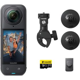 Insta360 アクションカメラ「Insta360 X5」モーターサイクルキット CINSAAHA-X502 Motorcycle Bundle
