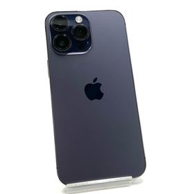 アップル(Apple)の【全額返金保証】【最速発送】Apple iPhone iPhone 14 Pro Max 256GB ディープパープル Softbank SIMフリー 動作確認済(スマートフォン本体)