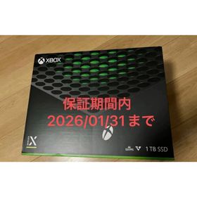 美品 Xbox Series X 本体 1TB コントローラー未使用 保証あり(家庭用ゲーム機本体)