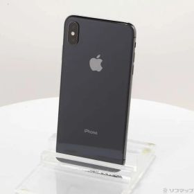 〔中古品〕 iPhoneXS Max 256GB スペースグレイ MT6U2J／A SIMフリー【297】