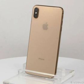 〔中古品〕 iPhoneXS Max 256GB ゴールド MT6W2J／A SoftBank【258】