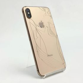 iPhone XS Max 256GB ゴールド Softbank 白ロム【難有】 86%【最速発送】
